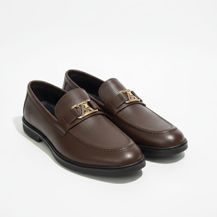 Brown loafer