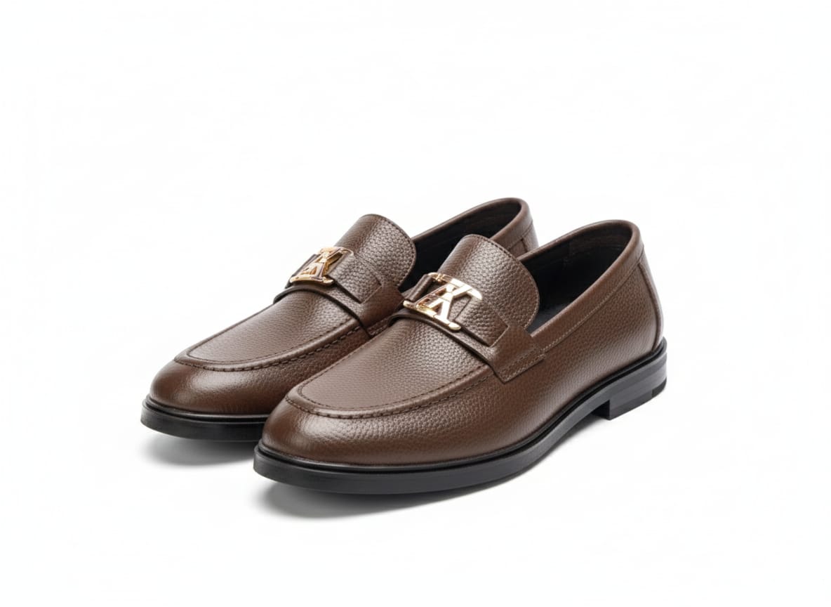 Brown loafer