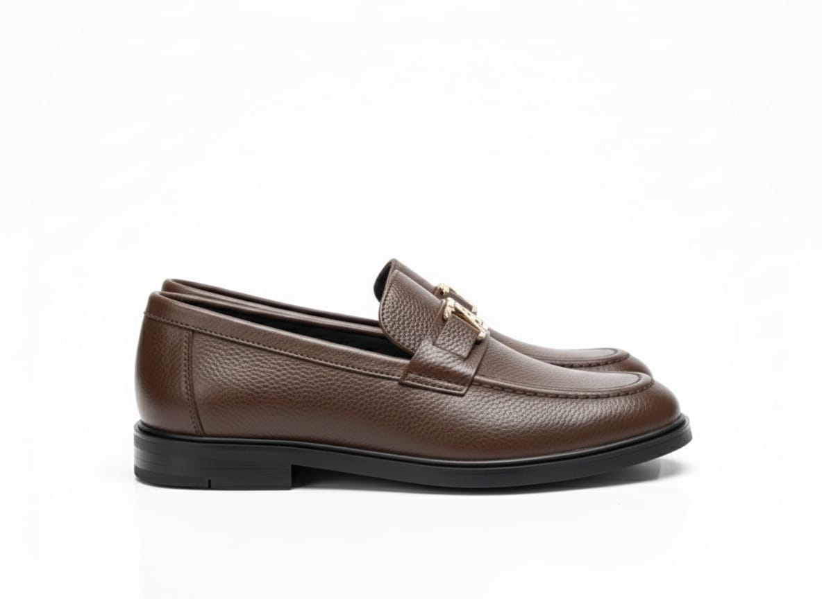 Brown loafer